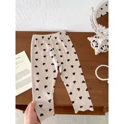 LULU & SKY Infant Girls Printed Ankle Length Leggings-picture-34