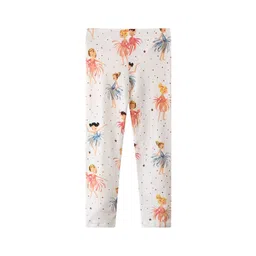 LULU & SKY Infant Girls Printed Mid-Rise Ankle-Length Leggings-picture-24