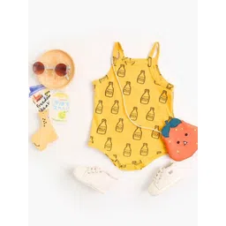 LULU & SKY Infants Printed Cotton Bodysuit-picture-53