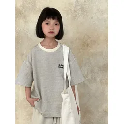 LULU & SKY Kids Applique Boxy T-shirt image 1