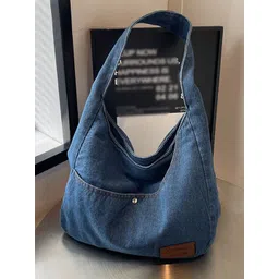 LULU & SKY Oversized Bucket Handheld Bag with Cut Work-picture-17