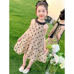 LULU & SKY Polka Dot Print A-Line Dress-picture-51