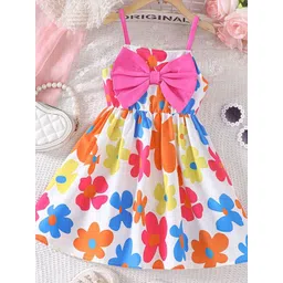 LULU & SKY Polka Dot Print Peplum Dress-picture-37