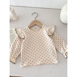 LULU & SKY Polka Dot Print Top-picture-16