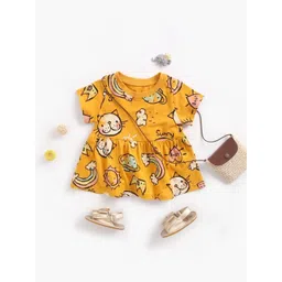 LULU & SKY Print A-Line Dress-picture-58