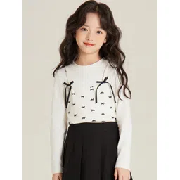 LULU & SKY Print Cotton Top-picture-51