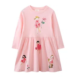 LULU & SKY Print Fit & Flare Dress-picture-25