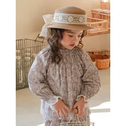 LULU & SKY Print Puff Sleeve Top-picture-34