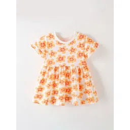 LULU & SKY Printed Fit And Flare Dresses-image-34