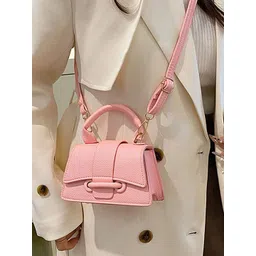 LULU & SKY PU Shopper Handheld Bag with Fringed-picture-27