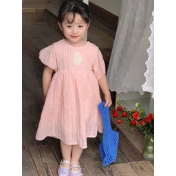 LULU & SKY Puff Sleeve Empire Dress-picture-18