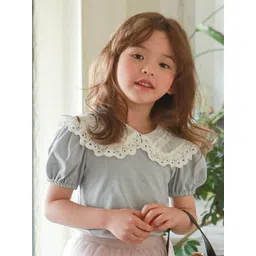 LULU & SKY Puff Sleeve Top-picture-15