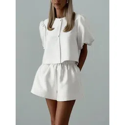 LULU & SKY Round Neck Top With Shorts-picture-35