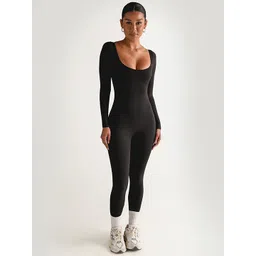 LULU & SKY Scoop Neck Basic Jumpsuit-picture-27