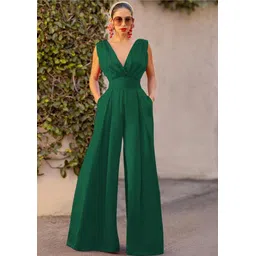 lulu & sky Solid Women Jumpsuit-picture-35