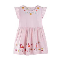 LULU & SKY Striped A-Line Dress-picture-37