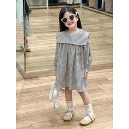 LULU & SKY Striped A-Line Dress-picture-44