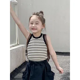 LULU & SKY Striped Crop Top-picture-10