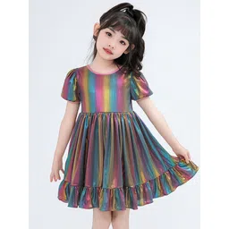 LULU & SKY Striped Fit & Flare Dress-picture-36