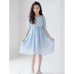 LULU & SKY Striped Fit & Flare Dress-picture-28