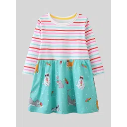 LULU & SKY Striped Fit & Flare Dress-picture-25