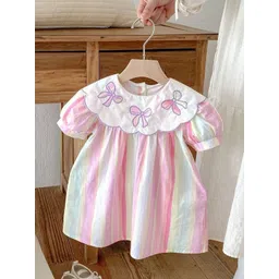 LULU & SKY Striped Fit & Flare Dress-picture-40