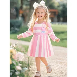 LULU & SKY Striped Fit & Flare Dress-picture-38