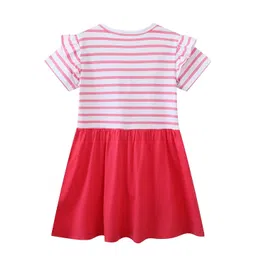 LULU & SKY Striped Fit & Flare Dress image 5