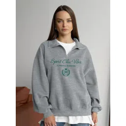 LULU & SKY Typography Printed Hooded Neck Pullover Sweatshirt-picture-26