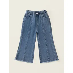 LULU & SKY Unisex Kids Flared High-Rise Jeans-picture-46