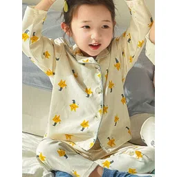 LULU & SKY Unisex Kids Printed Night suit-picture-38