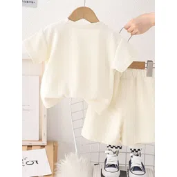 LULU & SKY Unisex Kids Printed T-shirt with Shorts-picture-30