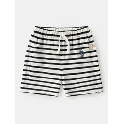 LULU & SKY Unisex Kids Striped High-Rise Technology Shorts-picture-49