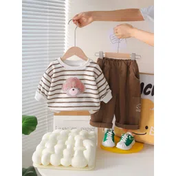 LULU & SKY Unisex Kids Striped Trousers-picture-19