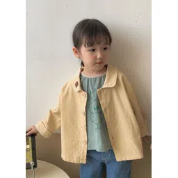 LULU & SKY Unisex Kids Washed without Crop Tailored Jacket-picture-49