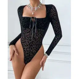 lulu & sky Women Animal Print Bodysuit-picture-12