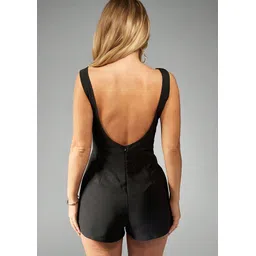 lulu & sky Women Black Romper-picture-26