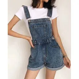 lulu & sky Women Cotton Dungaree-picture-52