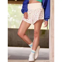 LULU & SKY Women Floral Printed Loose Fit High-Rise Shorts-picture-28