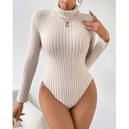 lulu & sky Women Full Length Sleeve Bodysuit-picture-10