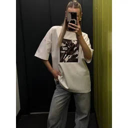 LULU & SKY Women Printed Drop-Shoulder Sleeves 1 T-shirt-picture-39