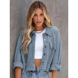 LULU & SKY Women Ribbed Cardigan-picture-19