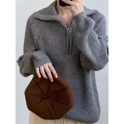 LULU & SKY Women Ribbed Pullover-picture-24