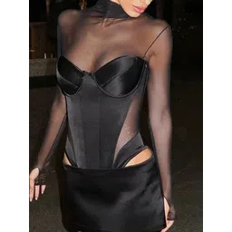 LULU & SKY Women Round Neck Bodysuit-picture-35