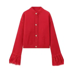 LULU & SKY Women Round Neck Cardigan-picture-31