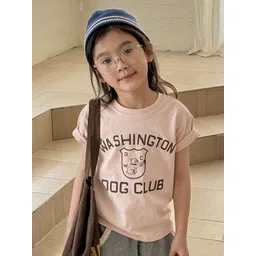 LULU & SKY Women Round Neck Typography Print T-shirt-picture-27