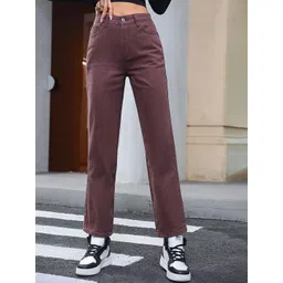 LULU & SKY Women Straight Fit Mid-Rise Clean Look Jeans-picture-25