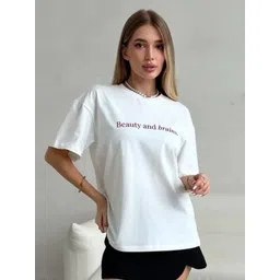 LULU & SKY Women Typography Printed T-shirt-picture-40