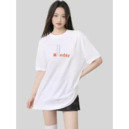 LULU & SKY Women Typography Printed T-shirt-picture-10