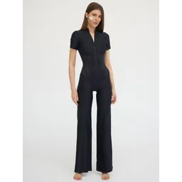LULU & SKY Women V-Neck Basic Jumpsuit-picture-14